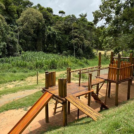 Casa Di Pedra Com Linda Vista Para Natureza - Miguel Pereira Luaran gambar