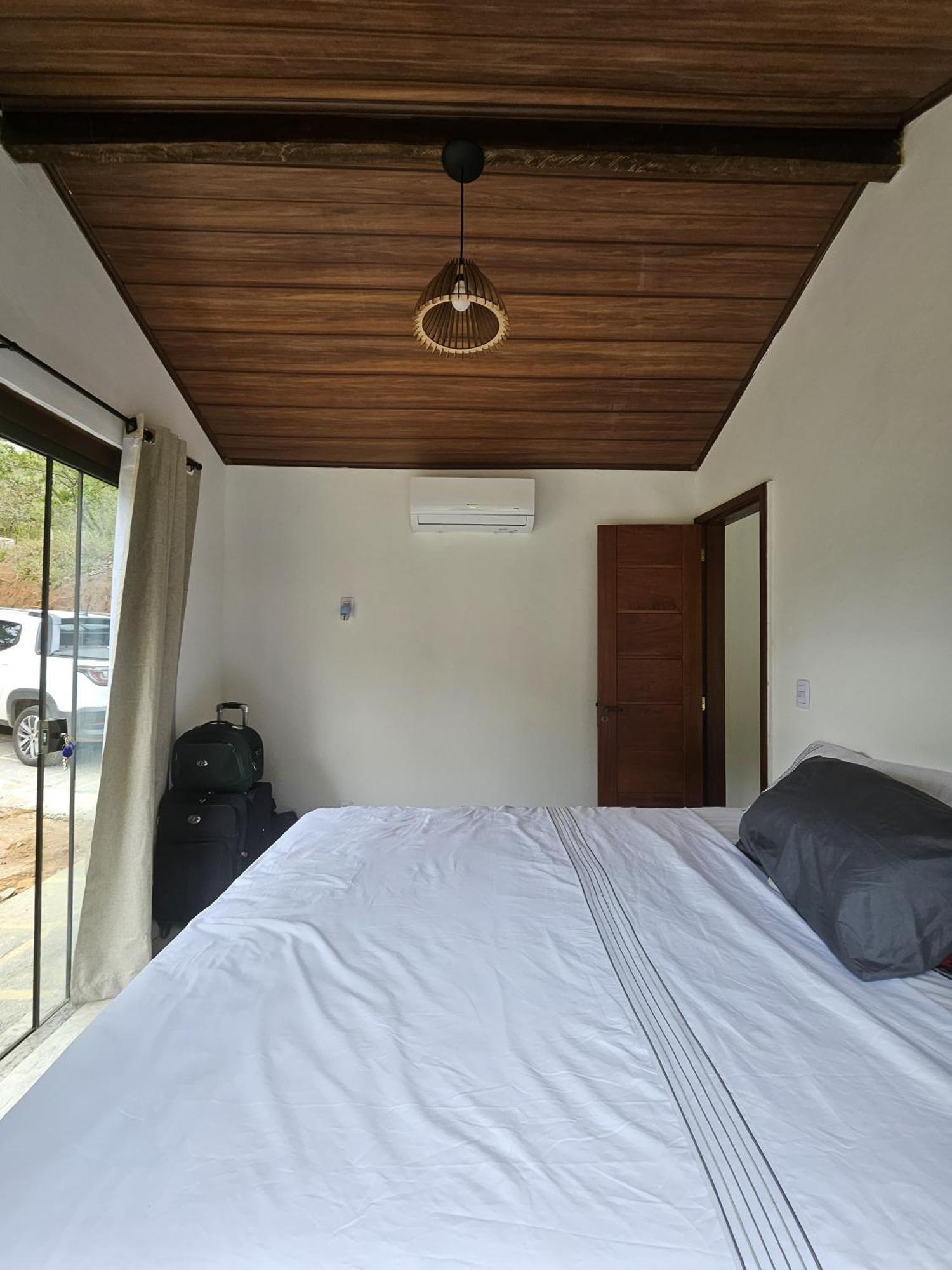 Casa Di Pedra Com Linda Vista Para Natureza - Miguel Pereira Luaran gambar